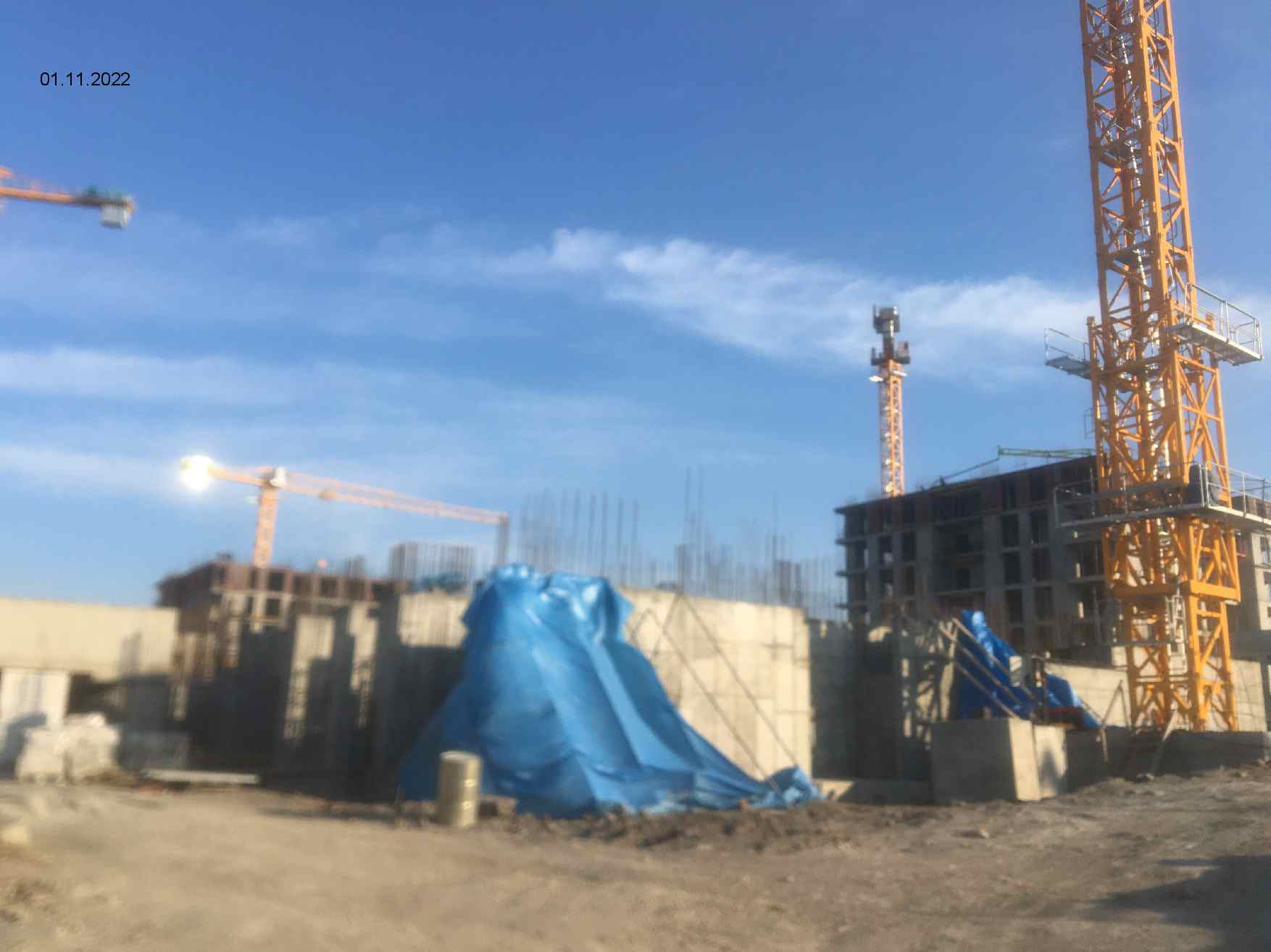 Жилой комплекс Каштановый двор, Ноябрь, 2022